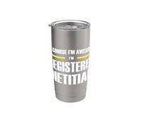 The Awesome Registered Dietitian Stainless Steel Insulated Tumbler
