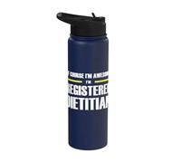 The Awesome Registered Dietitian Stainless Steel Insulated Water Bottle
