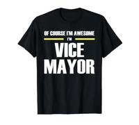 The Awesome Vice Mayor Value Graphic T-Shirt, Men, Black, S