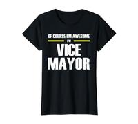 The Awesome Vice Mayor Value Graphic T-Shirt, Women, Black, S