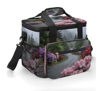 The Azaleas Along The Foggy Path are Moist Cooler Bags Insulated Lightweight Lunch Cooler Pack Large Leakproof Camping Ice Chest Collapsible Sided Cooler Bags for Hiking Beach Travel Picnic