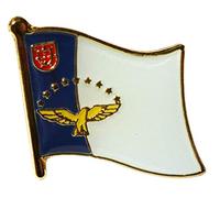 The Azores Flag Pin Badge