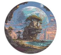 The Azure Homeworld Jigsaw Puzzles for Adults Gifts 1000 Piece Educational Games Home Decoration Alien Shore Jigsaw Puzzle for Adults And Kids 1000pcs (67.5x67.5cm)