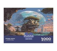 The Azure Homeworld Jigsaw Puzzles for Adults Gifts 1000 Piece Educational Games Home Decors Alien Shore Jigsaw Puzzle for Adults And Kids Age 12 And Up 70x50cm/1000pcs