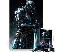 The Azure Knight Jigsaw Puzzles for Teenagers 1000 Piece Raise Memory Leisure Time Clean Edge Lovely Present (38x26cm)