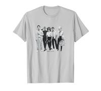 The B-52's Band Shot for Poster by George DuBose T-Shirt, Men, Silver Grey, Large