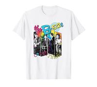 The B-52s - Cosmic Boxes T-Shirt, Men, White, 6X-Large
