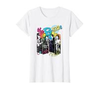 The B-52s - Cosmic Boxes T-Shirt, Women, White, Small