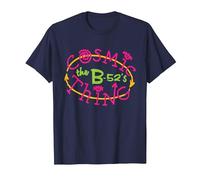 The B-52s - Cosmic Thing T-Shirt, Men, Navy Blue, Large