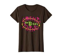 The B-52s - Cosmic Thing T-Shirt, Women, Brown, Small