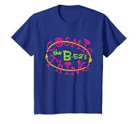 The B-52s - Cosmic Thing T-Shirt, Youth, Royal Blue, Large