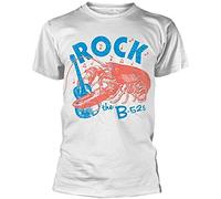 The B-52s T-Shirt 'Rock Lobster' New & UK, New Wave, Punk WhiteL