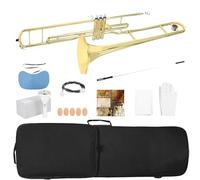 The B Flat Trombone Is Suitable For Practicing And Playing The Instrument. Brass trombone
