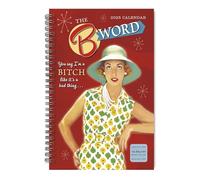 The B Word 2025 Weekly & Monthly Planner, 16-Month Engagement Calendar: September 2024 - December 2025, 9" x 6"