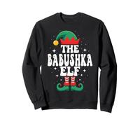 The Babushka Elf Funny Christmas Matching Family Group Sweatshirt