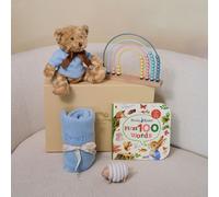 The Baby Gifting Company LAMB TALES & RAINBOW TRAILS - Blue