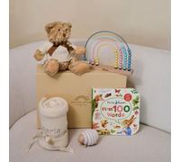 The Baby Gifting Company LAMB TALES & RAINBOW TRAILS - Ivory