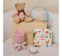 The Baby Gifting Company LAMB TALES & RAINBOW TRAILS - Pink