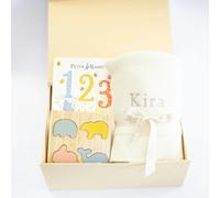 The Baby Gifting Company Welcome Baby Play and Read Gift Set - Ivory