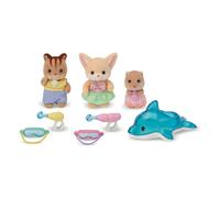 The baby trio at the pool Multicoloured one size