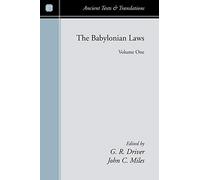 The Babylonian Laws 2 Volume Set (Ancient Texts and Translations)