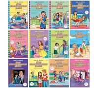 The Babysitters Club Books 1-12 Collection Set By Ann M. Martin (Kristy's Great Idea, Claudia and the Phantom Phone Calls, The Truth About Stacey, Mary Anne Saves the Day & More)