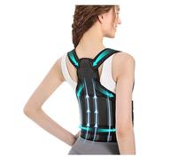 The Back Posture Correction Belt Can Be Adjusted to Prevent Hunchback(Black Breathable,L)