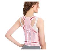 The Back Posture Correction Belt Can Be Adjusted to Prevent Hunchback(Pink Breathable,M)