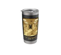 The Backrooms Level 0 Liminal Space Horror Stainless Steel Insulated Tumbler