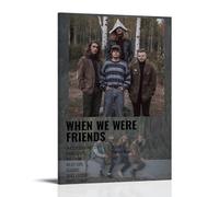 The Backseat Lovers - When We Were Friends Canvas PosterCanvas Posters for Bedroom Wall Art Decor Posters Prints Art Poster Print Painting Retro Home Wall Decor Picture Bedroom24x36inch(60x90cm)Frame
