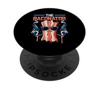 The Baconator Meat breakfast Breakfast PopSockets Adhesive PopGrip