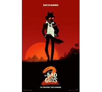 The Bad Guys 2 Movie Poster 2025 (A2)