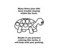 The Bad Parker's Coloring Book: A Hilarious Gag Gift for Terrible Drivers (Passive-Aggressive Tear-Out Pages to Leave on Windshields)