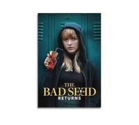 The Bad Seed Poster Vintage Wall Art Canvas Aesthetic Posters Music And Movies Decor Painting for Living Room Bed Room 12x18inch(30x45cm) Unframe-style