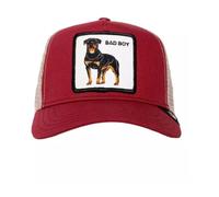 The Baddest Boy Trucker Cap- female- Goorin Bros- Hats & Caps- Red- ONE SIZE- Accessories ONE SIZE