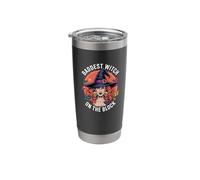 The Baddest Witch on The Block - Halloween Magic Stainless Steel Insulated Tumbler