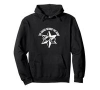 The Badge Behind The Bump Police Mom Pregnancy Pullover Hoodie