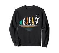 The Badminton Evolutions Retro Shuttlecock Men's Badminton Sweatshirt