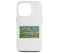 The Bahamas 50s Vintage Trip Souvenir Poster Art Graphic Case for iPhone 13 Pro