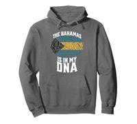 The Bahamas Is In My DNA Flag & Thumbprint Pullover Hoodie