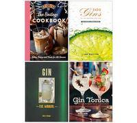 The Baileys Cookbook, 101 Gins To Try Before You Die, Gin The Manual & Gin Tonica 4 Books Collection Set