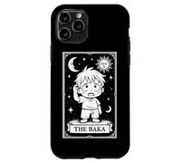 The Baka Funny Anime Meme Tarot Card Witchy Moon Case for iPhone 11 Pro