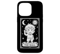 The Baka Funny Anime Meme Tarot Card Witchy Moon Case for iPhone 14 Pro Max