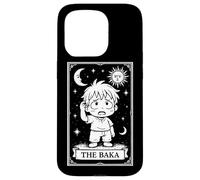 The Baka Funny Anime Meme Tarot Card Witchy Moon Case for iPhone 15 Pro