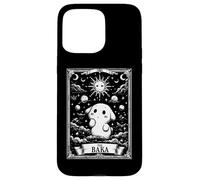 The Baka Funny Anime Meme Tarot Card Witchy Moon Case for iPhone 15 Pro Max