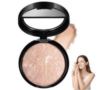 The Baked Balance-n-Brighten Color Correcting Foundation, Colour Correcting Powder Foundation, for Mature Skin, Lasting Oil-control Full Coverage (Light Beige)