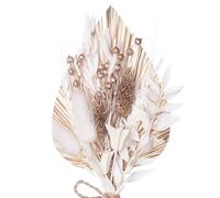 The Baked Studio - Dried Flowers For Cakes Decoration And Crafts With A Gold Palm Spear (Gold)