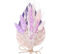 The Baked Studio - Dried Flowers For Cakes Decoration And Crafts With A Pink & Purple Ombre Palm Spear (Fairytale)
