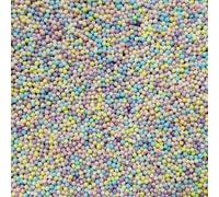 The Baked Studio Magical Sprinkle Mixes - Edible Cake Decorations - Vibrant Pastel & Metallic Blends - Perfect for Cakes, Cupcakes, Cookies & More - 100gs (Nonpareils - Pastel Mix)
