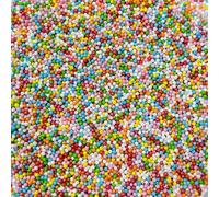 The Baked Studio Magical Sprinkle Mixes - Edible Cake Decorations - Vibrant Pastel & Metallic Blends - Perfect for Cakes, Cupcakes, Cookies & More - 100gs (Nonpareils - Party Mix)